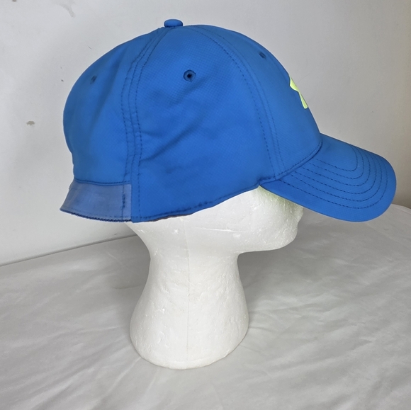 Under Armour L/XL Blue And Bright Green Cap - Picture 4 of 7